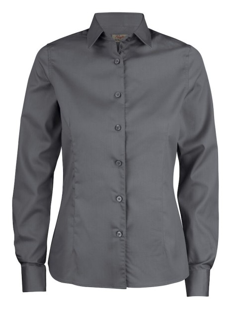 PRINTER Point 
Chemise Femmes gris acier personnalisable