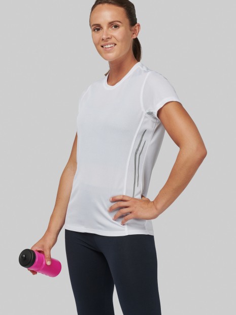T-Shirts à personnaliser PROACT T-shirt de sport bi-matière manches courtes femme 
