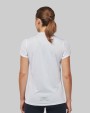 PROACT Damen Kurzarm Sport-T-Shirt. Bi-Material T-Shirt personalisierbar
