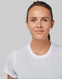 PROACT Damen Kurzarm Sport-T-Shirt. Bi-Material T-Shirt personalisierbar