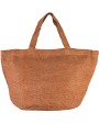 KIMOOD Modische Jutetasche. 100% gefärbtes Naturgarn Tote Bag personalisierbar