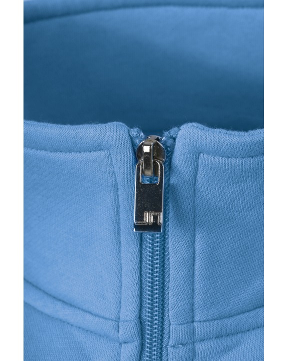 Sweater JAMES & NICHOLSON Workwear Half Zip Sweat voor bedrukking &amp; borduring
