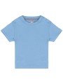 KARIBAN T-shirt manches courtes bébé bleu ciel personnalisable