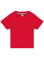 KARIBAN T-shirt manches courtes bébé rouge personnalisable
