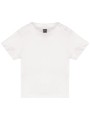 KARIBAN T-shirt manches courtes bébé blanc personnalisable