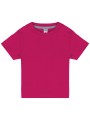 KARIBAN T-shirt manches courtes bébé FUCHSIA personnalisable