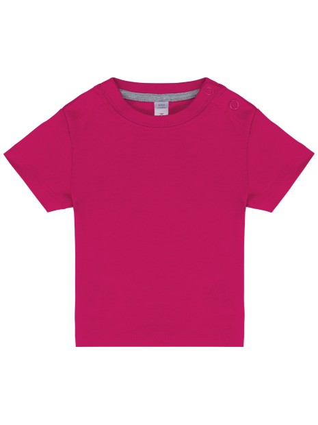 KARIBAN T-shirt manches courtes bébé FUCHSIA personnalisable