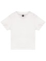 KARIBAN T-shirt manches courtes bébé blanc personnalisable