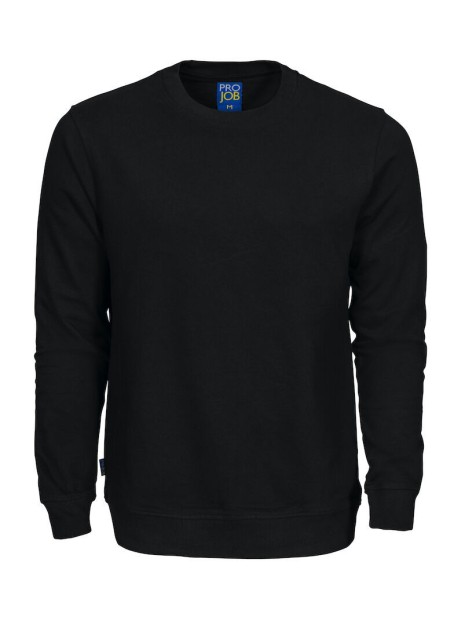 PROJOB 2124 SWEATSHIRT COL ROND noir personnalisable