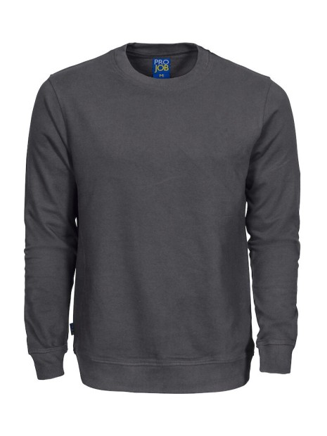 PROJOB 2124 SWEATSHIRT COL ROND gris personnalisable