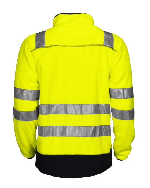 Laine polaire personnalisable PROJOB 6303 VESTE POLAIRE HV - EN ISO 20471 CLASSE 3/2