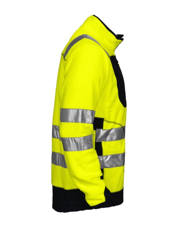Laine polaire personnalisable PROJOB 6303 VESTE POLAIRE HV - EN ISO 20471 CLASSE 3/2