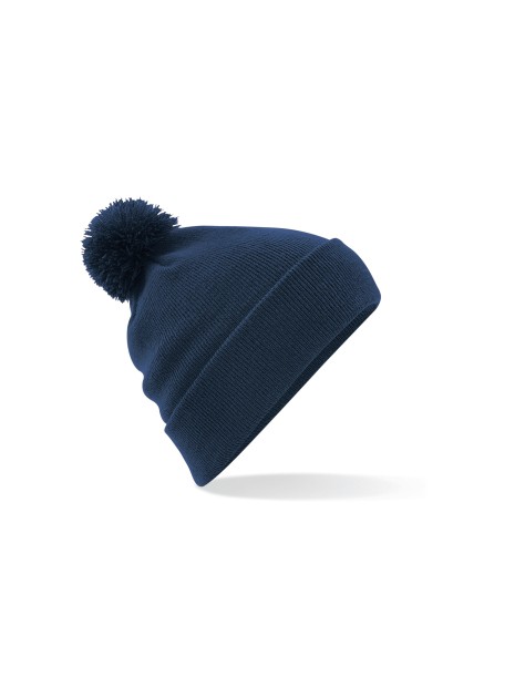 BEECHFIELD ORIGINAL POM POM BEANIE french marine personnalisable