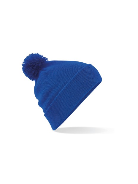 BEECHFIELD ORIGINAL POM POM BEANIE bright royal personnalisable