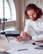 Hemd J. HARVEST & FROST Red Bow 20 
Hemd Slim Fit Heren voor bedrukking &amp; borduring