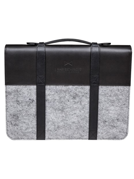 J. HARVEST & FROST Document Folder noir personnalisable