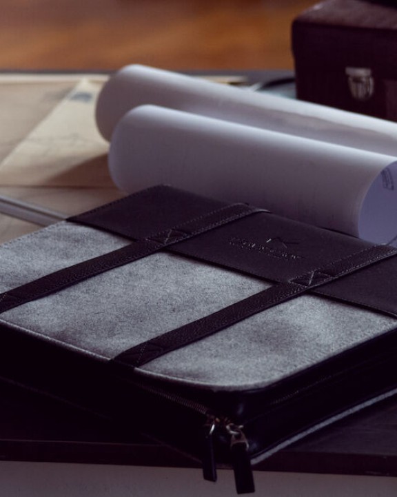 Tas & zak J. HARVEST & FROST Document Folder voor bedrukking &amp; borduring