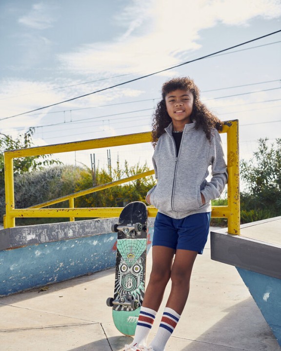 Sweat-shirt personnalisable CLIQUE Basic Cardigan Junior