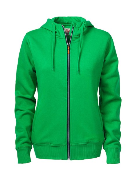 PRINTER Overhead 
Sweatshirt Fullzip Femmes FRESH GREEN personnalisable
