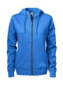 PRINTER Overhead 
Sweatshirt Fullzip Femmes bleu ocean personnalisable