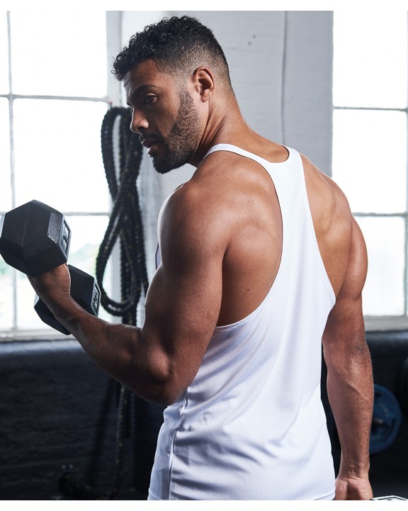 T-shirt AWDIS Cool Muscle Vest voor bedrukking &amp; borduring
