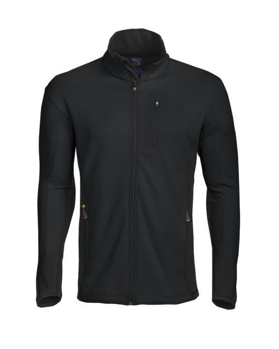 Polar Fleece PROJOB 3307 SWEATER MET LANGE RITS voor bedrukking &amp; borduring