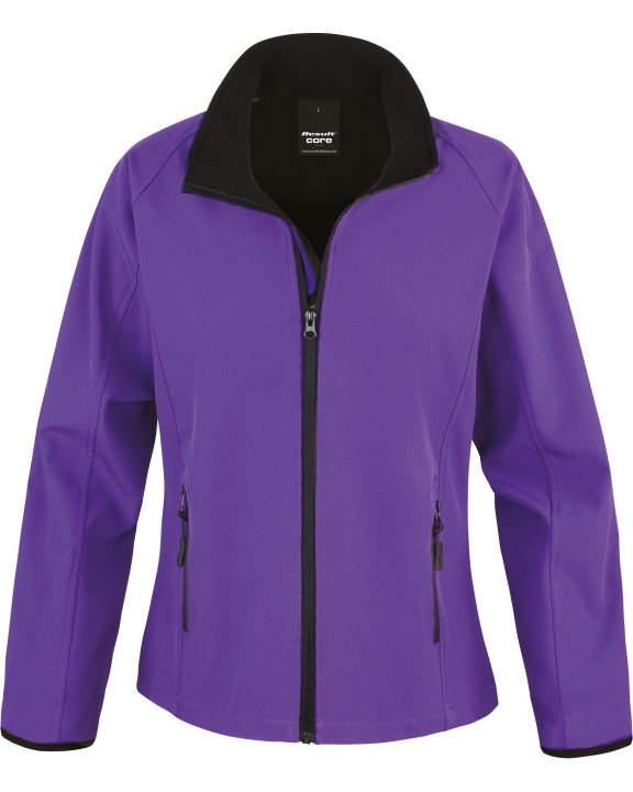 Softshell RESULT Core Ladies Printable Soft Shell voor bedrukking &amp; borduring