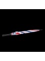 KIMOOD Parapluie de golf reflex blue / white / french red personnalisable