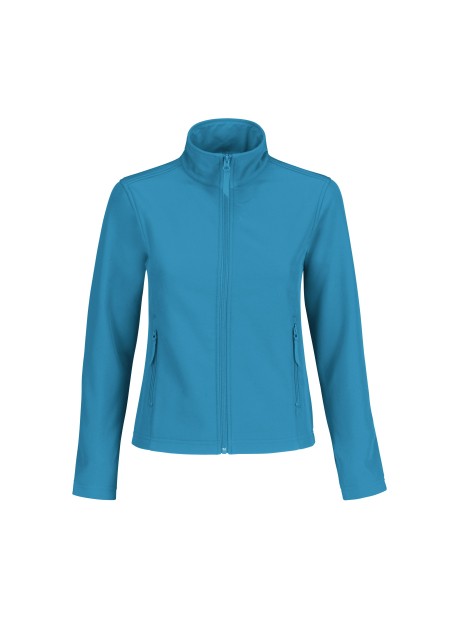 B&C Veste Softshell Femme ID.701 atoll/grey personnalisable
