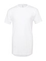 BELLA-CANVAS MEN'S LONG BODY URBAN TEE blanc personnalisable