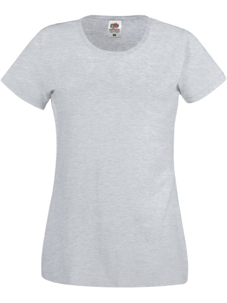 FOL T-shirt Femme Original-T (Full Cut 61-420-0) heather grey personnalisable