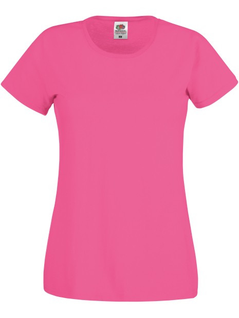 FOL T-shirt Femme Original-T (Full Cut 61-420-0) FUCHSIA personnalisable