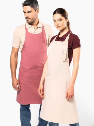 Tablier coton avec poche
