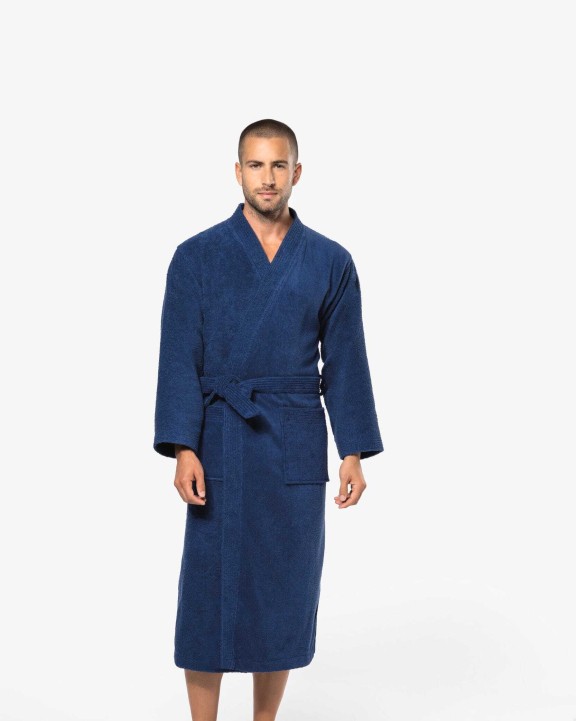 Produit éponge personnalisable KARIBAN Peignoir col kimono
