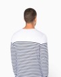 T-shirt personnalisable KARIBAN Marinière manches longues homme