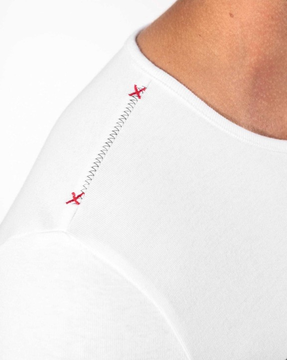 T-shirt personnalisable KARIBAN Marinière manches longues homme