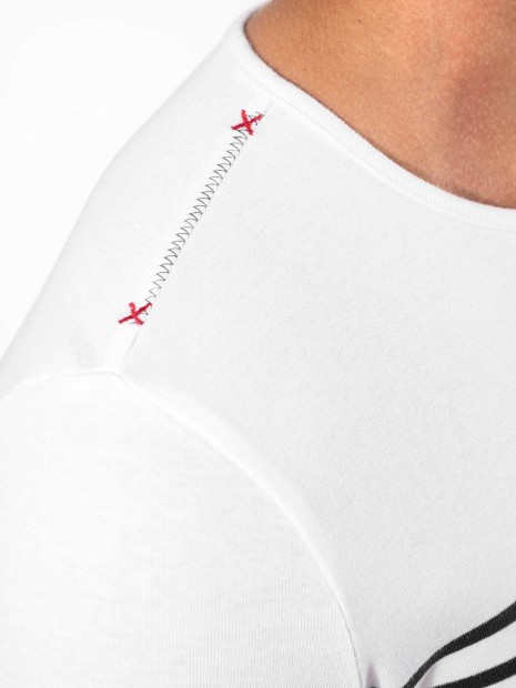 T-Shirts à personnaliser KARIBAN Marinière manches longues homme 
