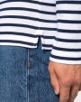 T-shirt personnalisable KARIBAN Marinière manches longues homme