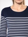 T-Shirts à personnaliser KARIBAN Marinière manches longues femme 