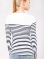 T-Shirts à personnaliser KARIBAN Marinière manches longues femme 