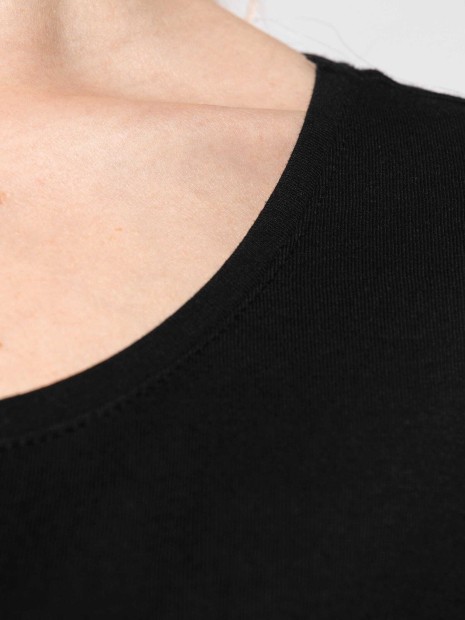 T-Shirts à personnaliser KARIBAN T-shirt col bateau manches courtes femme 