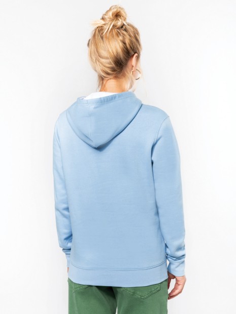 Sweat-shirts à personnaliser KARIBAN Sweat-shirt capuche contrastée femme 