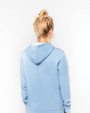 KARIBAN Damen-kapuzensweatshirt bicolor Sweatshirt personalisierbar