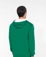 KARIBAN HERREN-KAPUZENSWEATSHIRT BICOLOR mit Reißverschluss Sweatshirt personalisierbar