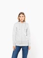 Sweat-shirts à personnaliser KARIBAN Sweat-shirt zippé capuche femme 