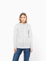 Sweat-shirts à personnaliser KARIBAN Sweat-shirt zippé capuche femme 