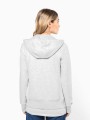 Sweat-shirts à personnaliser KARIBAN Sweat-shirt zippé capuche femme 