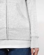 Sweat-shirt personnalisable KARIBAN Sweat-shirt zippé capuche femme