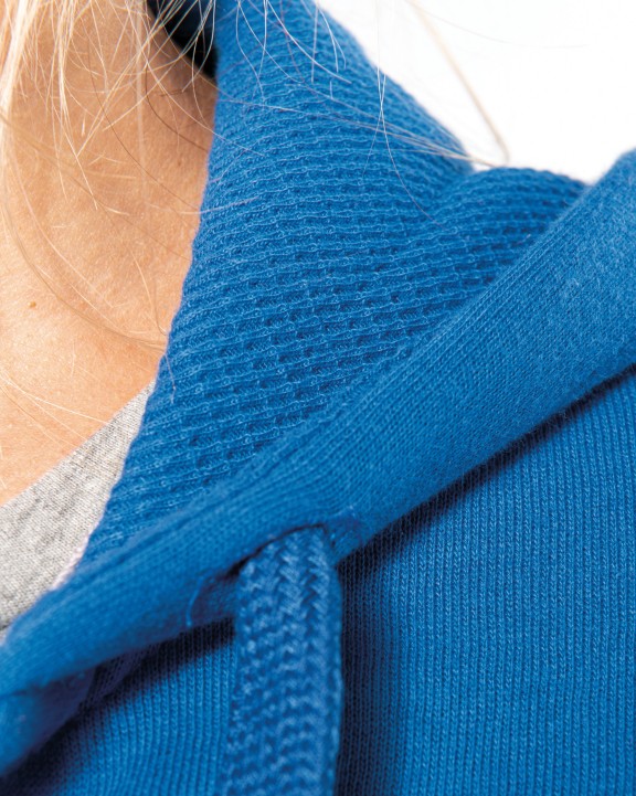 Sweater KARIBAN Damessweater met rits en capuchon voor bedrukking &amp; borduring