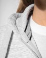 Sweat-shirt personnalisable KARIBAN Sweat-shirt zippé capuche femme